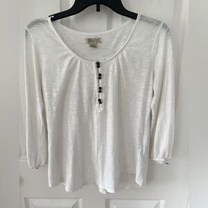 Women’s Lucky Brand Long Sleeve Cotton Henley